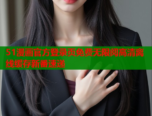 51漫画官方登录页免费无限阅高清离线缓存新番速递